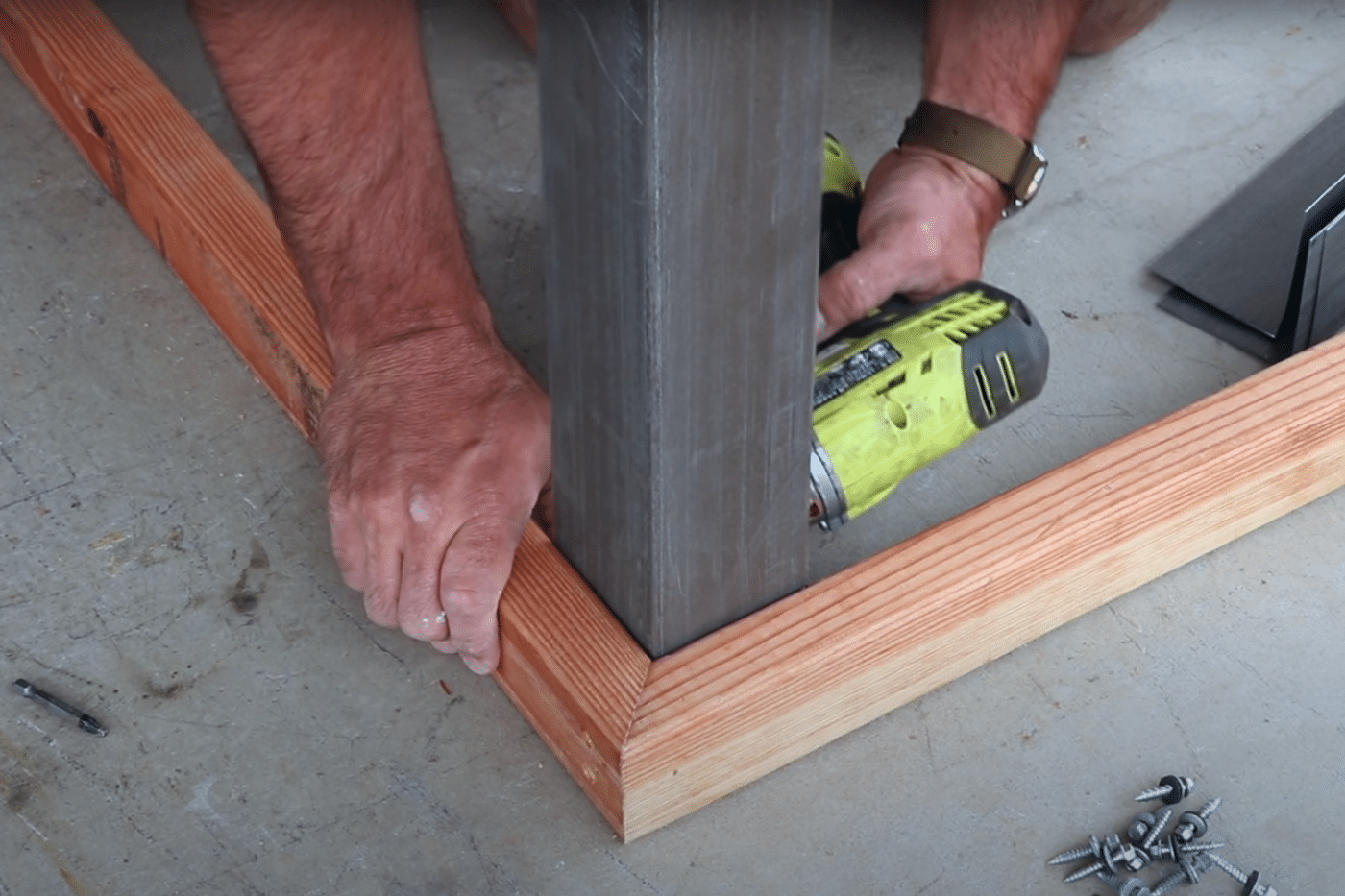 where to place your roof flashing in your raised metal garden boxes