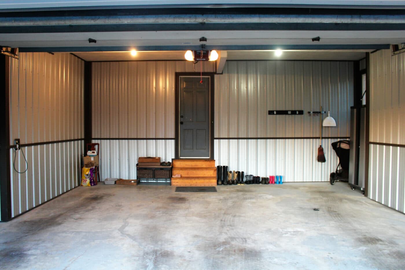 Charcoal Crinkle Metal Interior Sheeting