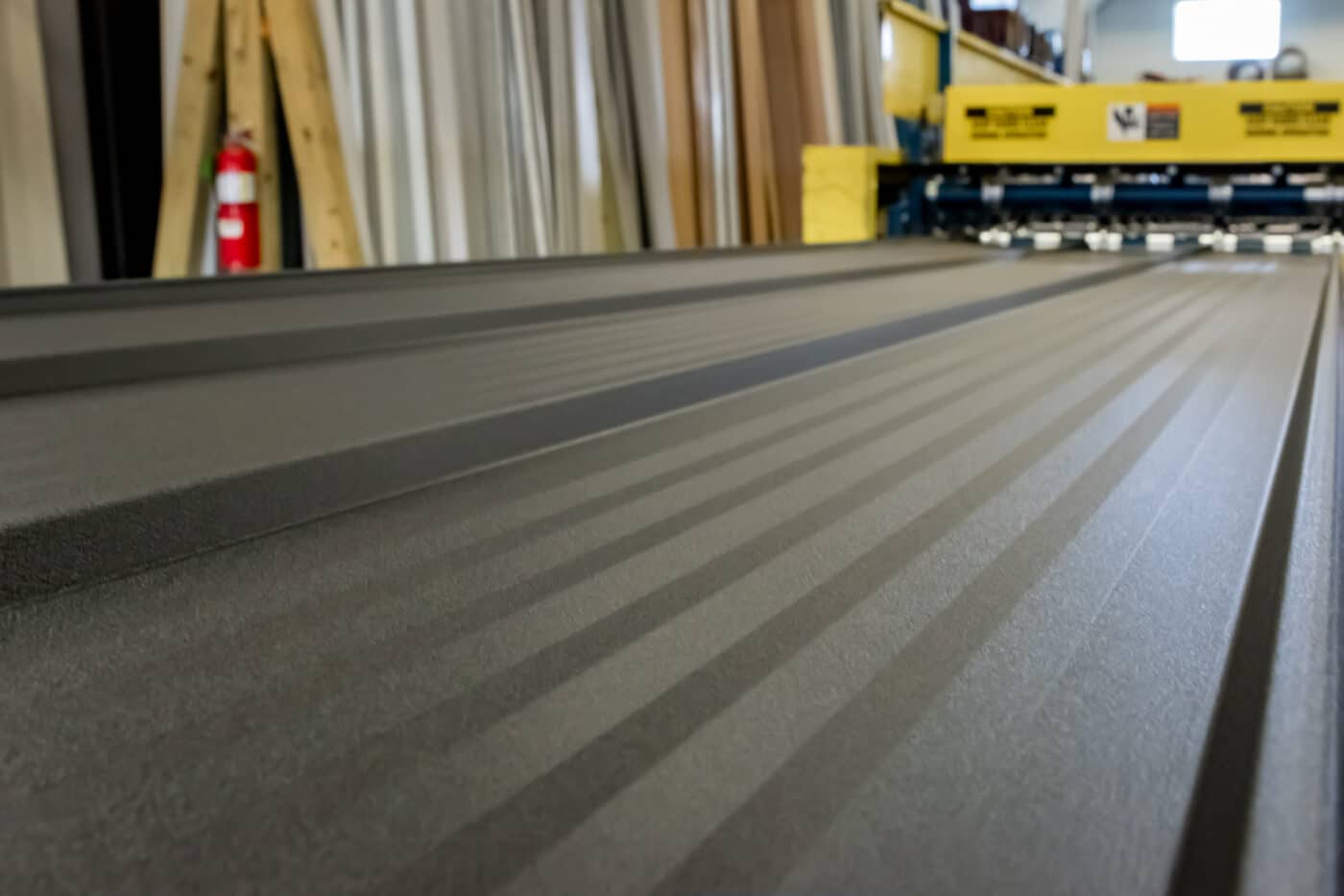 Charcoal Crinkle Metal Roofing Paradise Panel