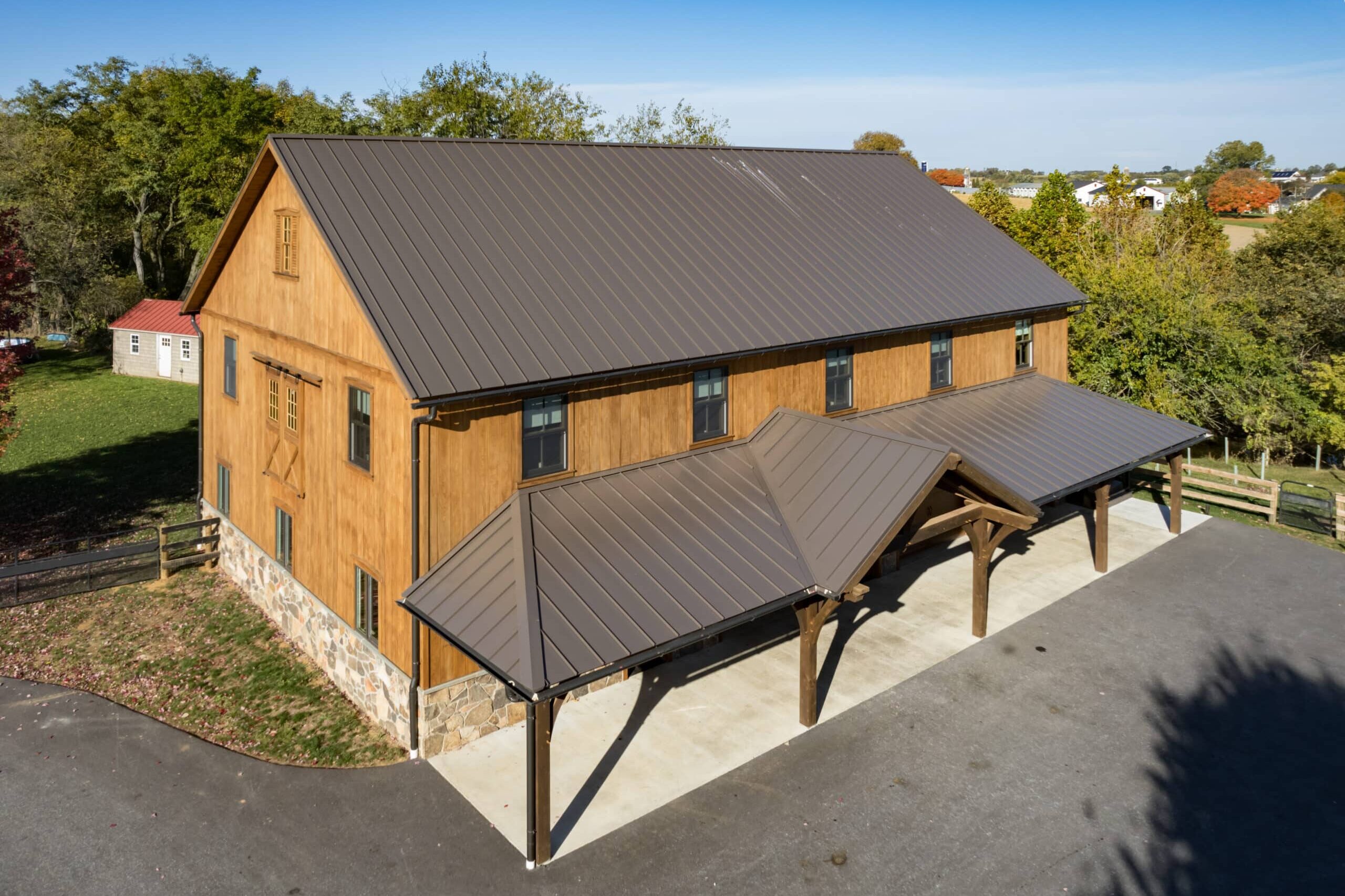 Standing seam metal roof in West Chester