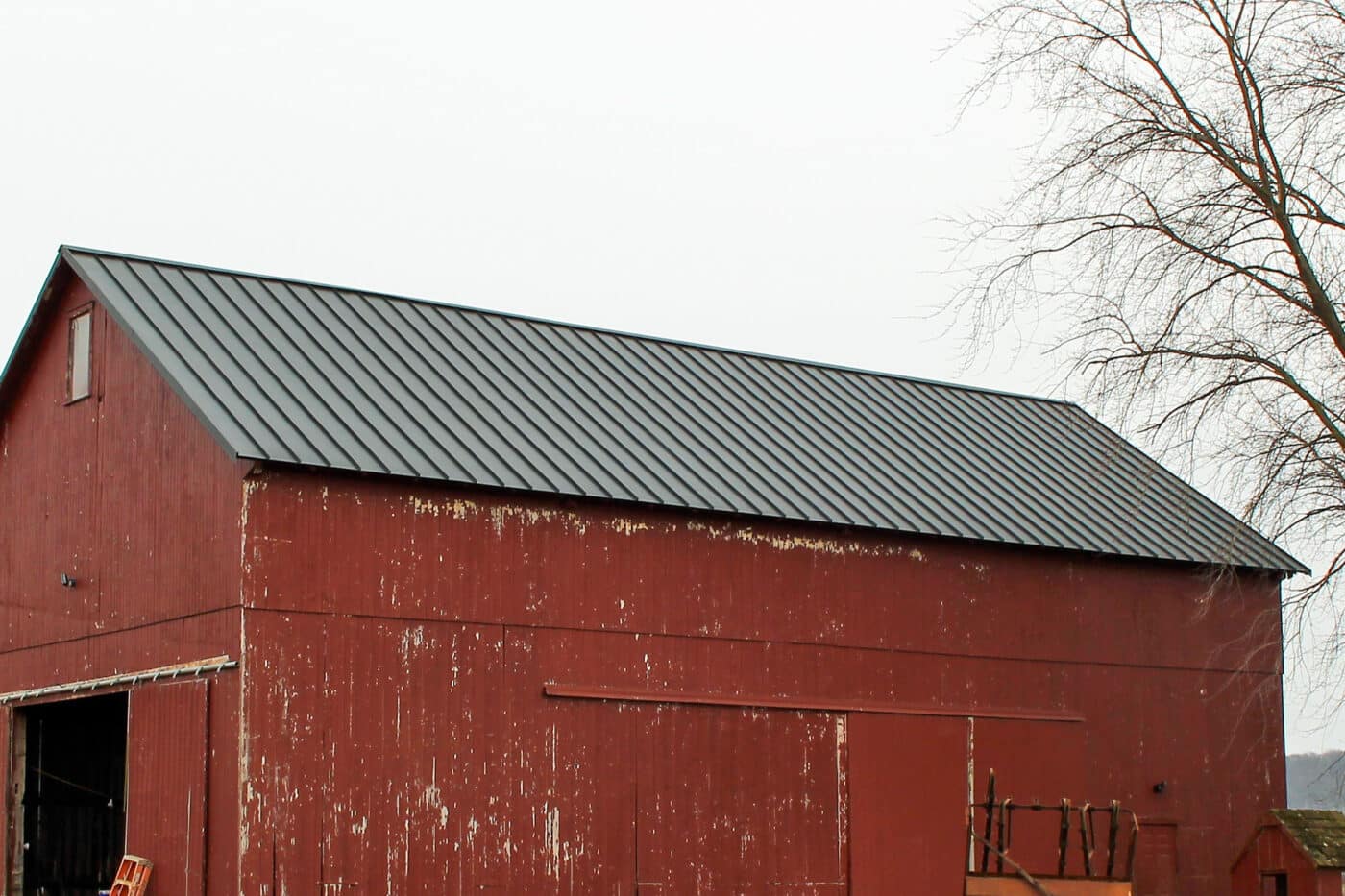 tan metal roofing panels made of galvalume